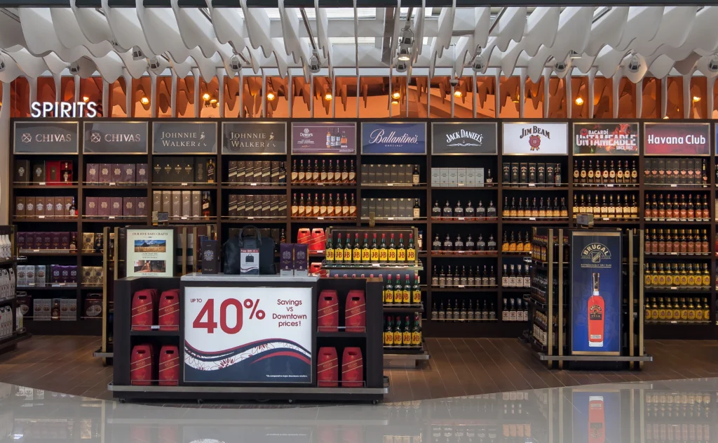 Heinemann Duty Free Display