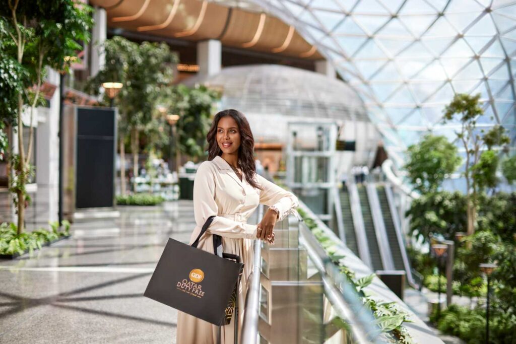 Shopping at Doha Airport