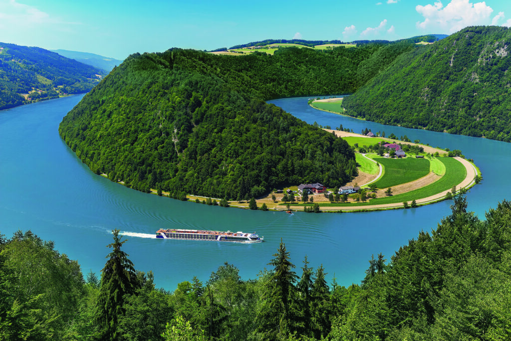 Cruising on the Danube river